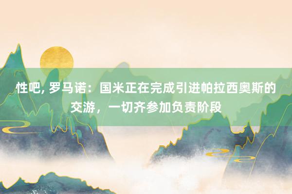 性吧， 罗马诺：国米正在完成引进帕拉西奥斯的交游，一切齐参加负责阶段