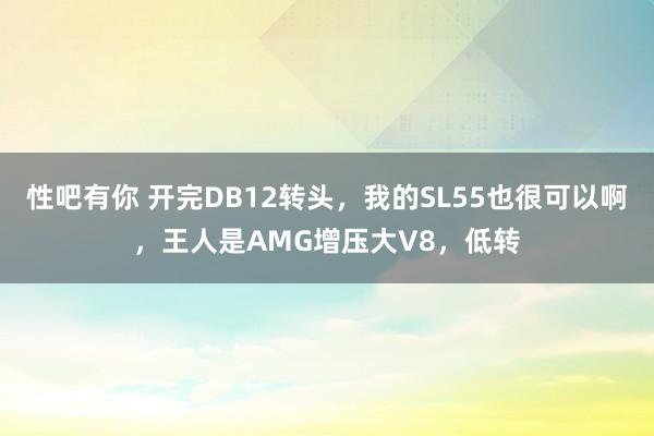 性吧有你 开完DB12转头，我的SL55也很可以啊，王人是AMG增压大V8，低转