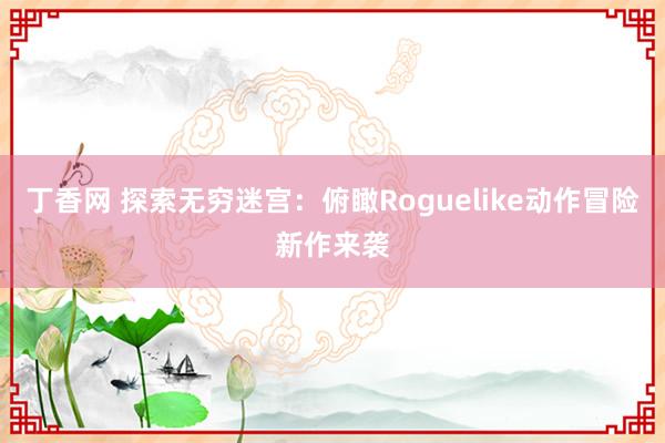 丁香网 探索无穷迷宫：俯瞰Roguelike动作冒险新作来袭