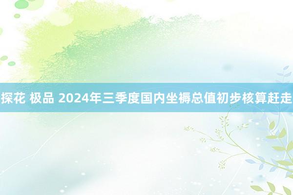 探花 极品 2024年三季度国内坐褥总值初步核算赶走