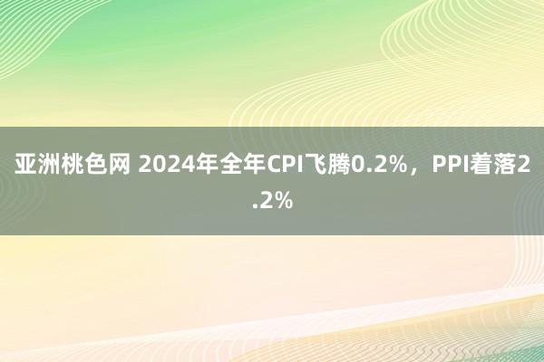 亚洲桃色网 2024年全年CPI飞腾0.2%，PPI着落2.2%