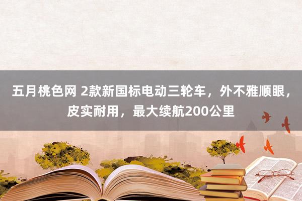 五月桃色网 2款新国标电动三轮车，外不雅顺眼，皮实耐用，最大续航200公里